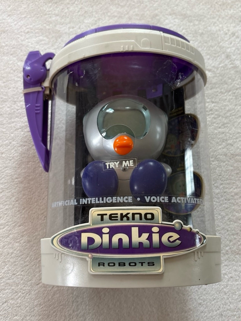 Y2K Vintage 2001 Tekno Dinkie Robot Kou Kou-Kie Baby Bot Manley Quest NWT